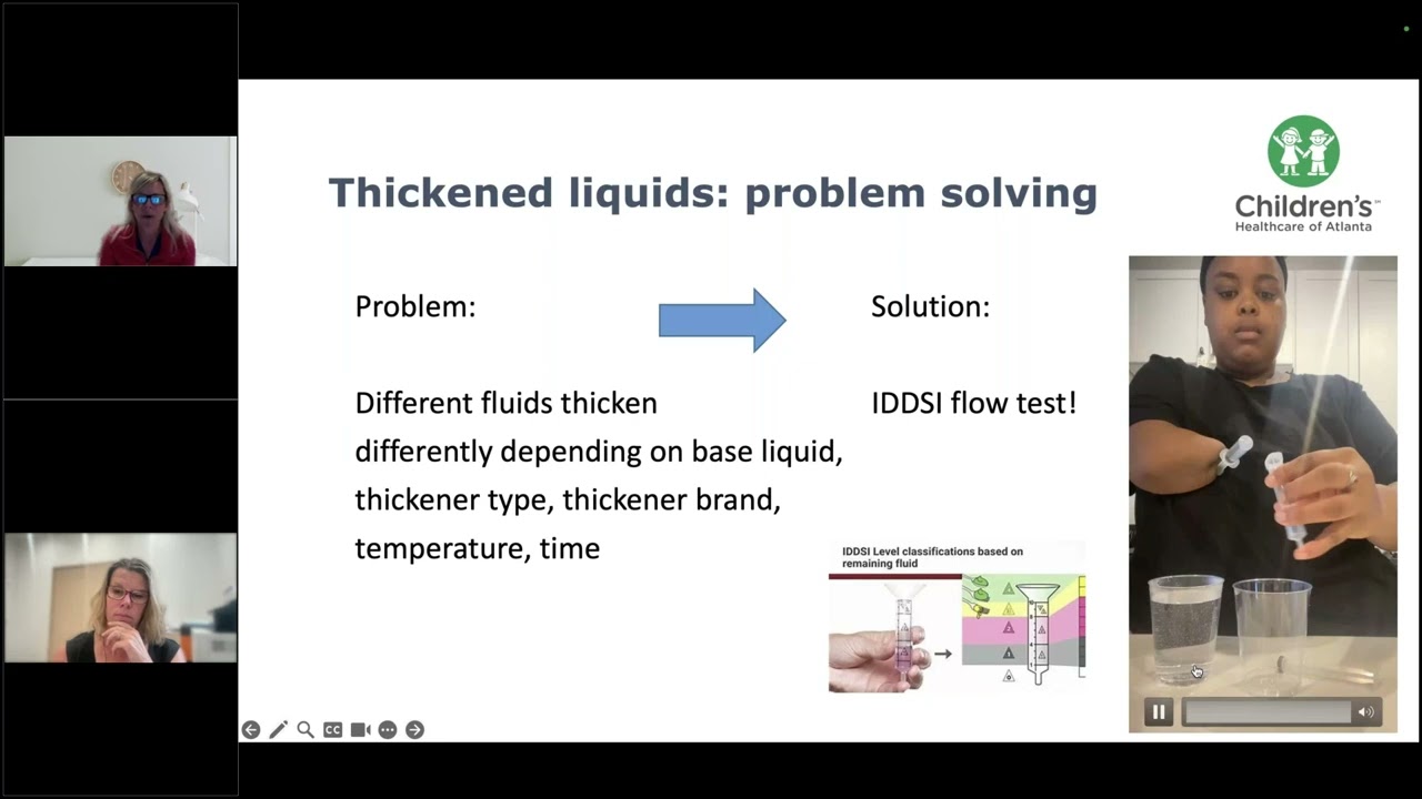 Pros and Cons of Thickening Liquids for Patients with Dysphagia