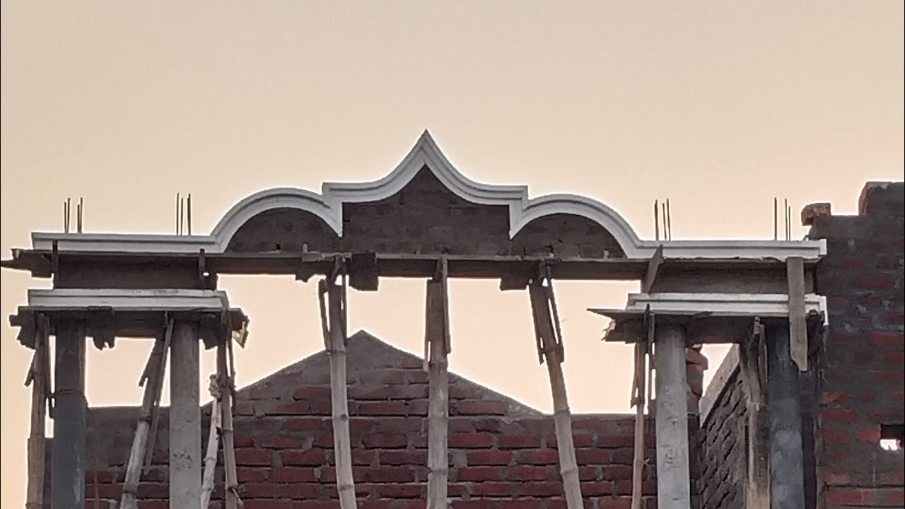 How to make a very beautiful arch complete. Full video👌 বেলকনি কালীপ Nur construction