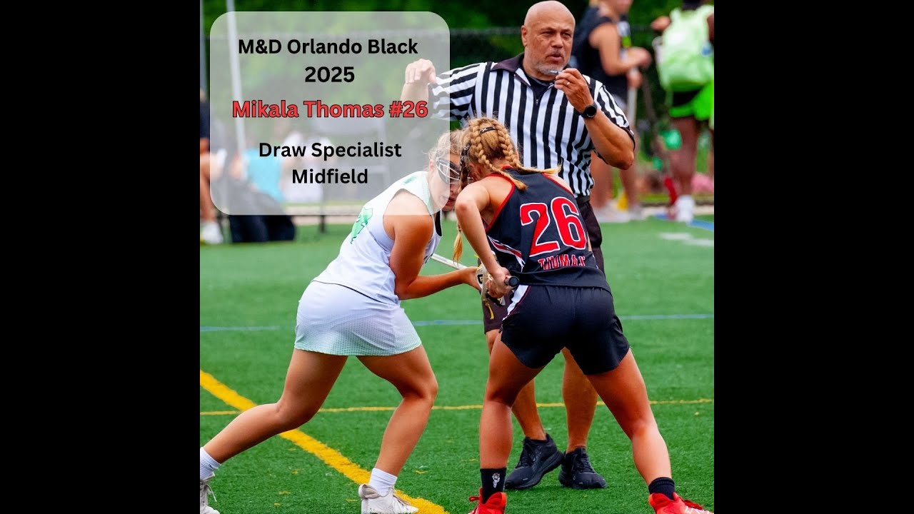 Mikala Thomas M&D Orlando Black 2025 Summer '23 Tournament Highlights