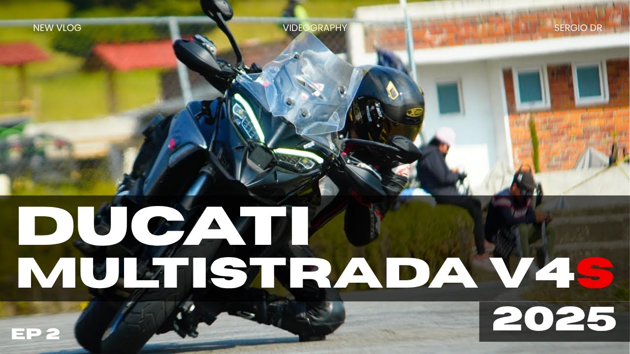 Ducati Multistrada V4S 2025.                       Cuando la tecnología también enamora 🫠🔥