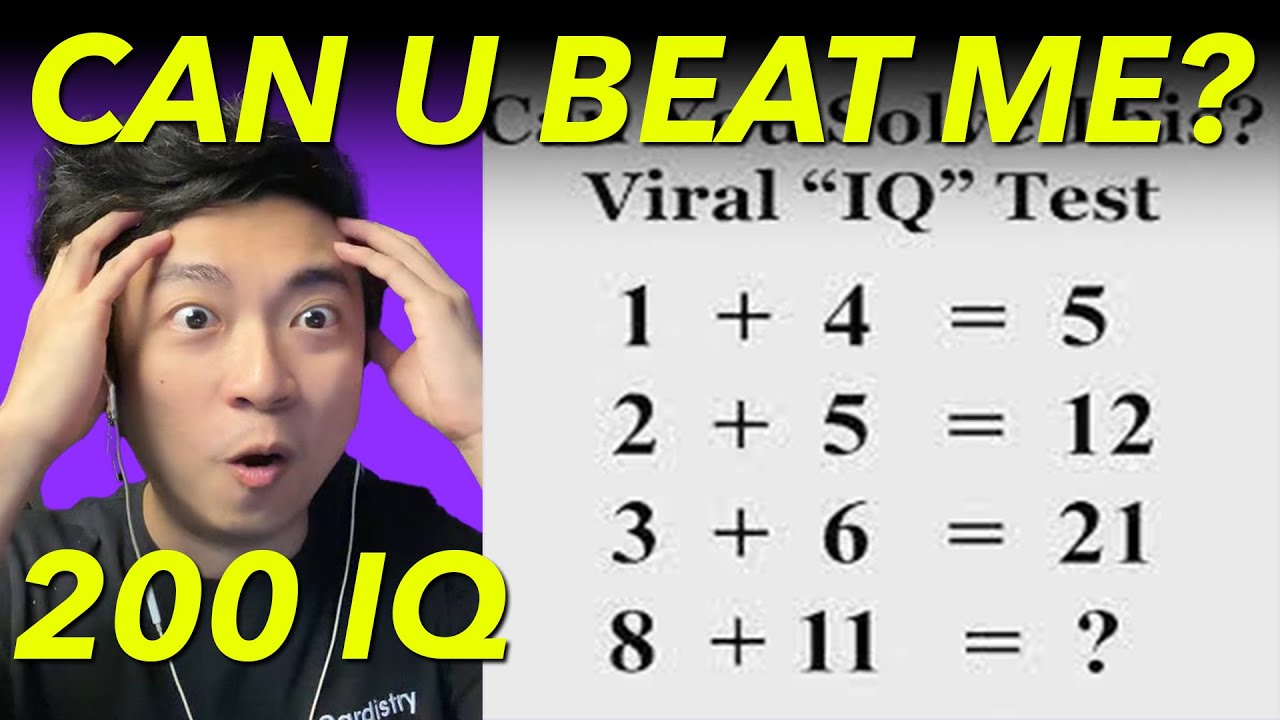 World Champion Cardist vs IQ Test