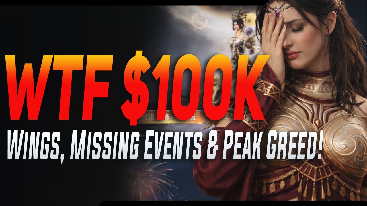 $100K Wings?! Missing Events & Greedy Blizz/Ease Decisions - It's a Mess - Diablo Immortal