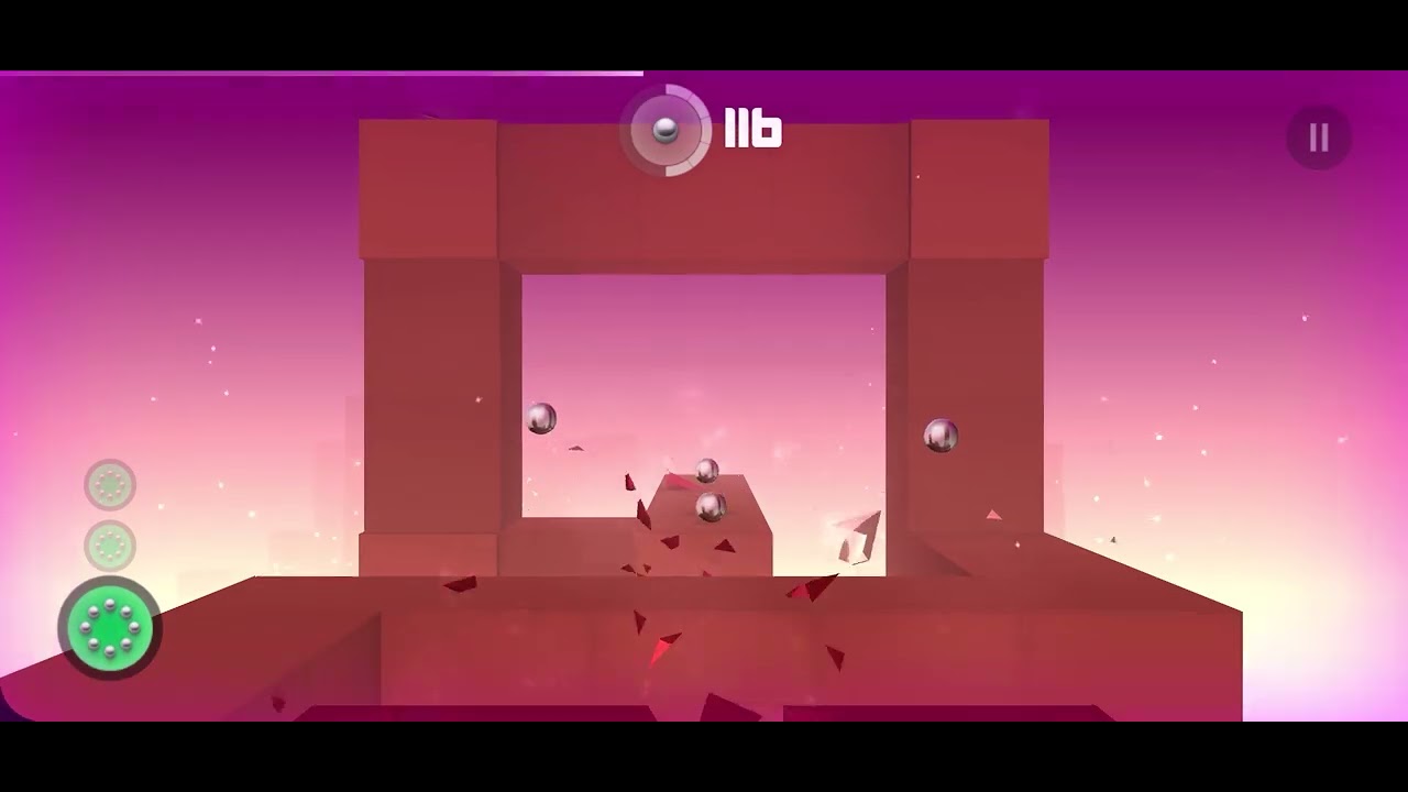 Smash Hit gameplay Checkpoints 0-♾️