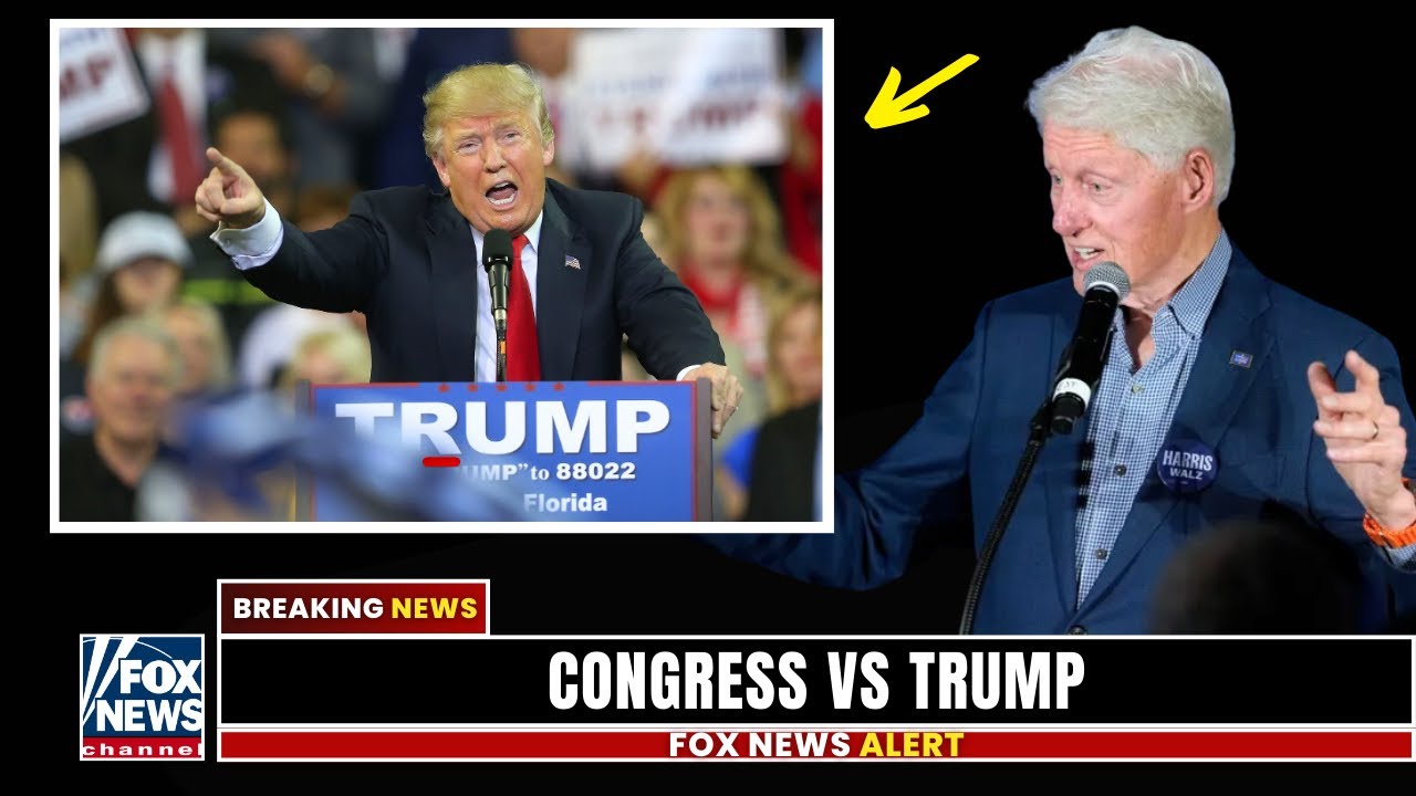 1 MIN AGO: Trump SCREAMS in RAGE as Congress DEMANDS Trump TO END TERM | Bill Clinton
