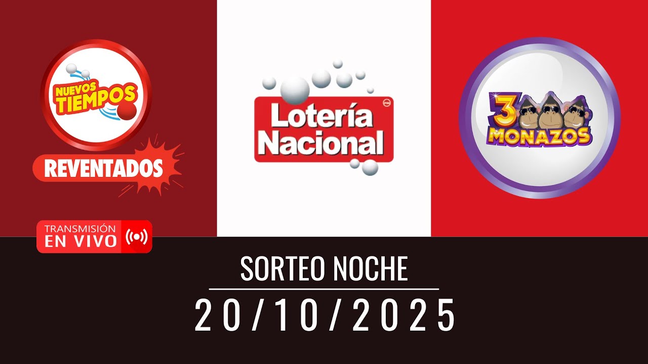 Sorteo JPS EN VIVO 26/10/2025 | Nacional, 3 Monazos y Nuevos Tiempos | LotiMagic