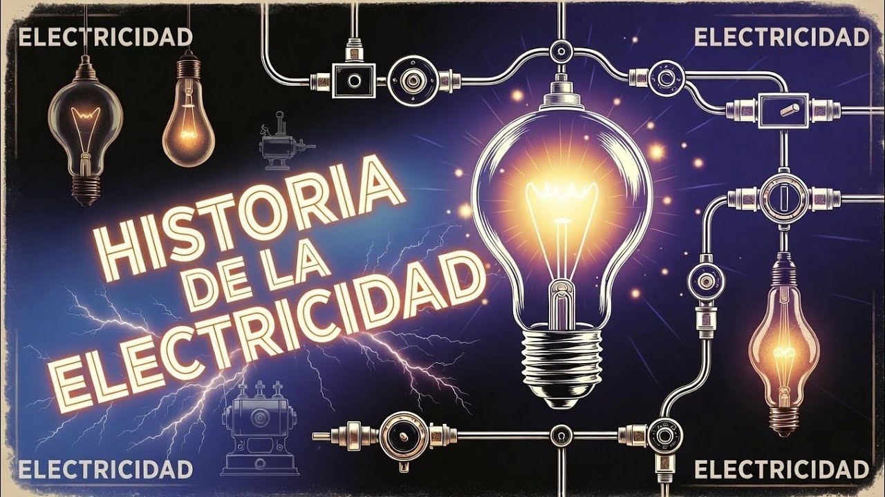 La Historia de la Electricidad ⚡🌩️🔋👨‍🔬💡