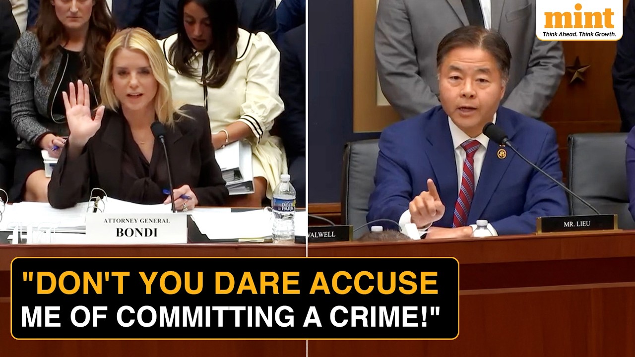 Pam Bondi Epstein Testimony Blows Up As Senator Shows 2 Photos, Accuses Bondi Of Lying Under Oath