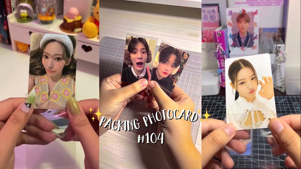 PACKING PHOTOCARD ⌗104 ⭑ BUBBLEMISSO🎐