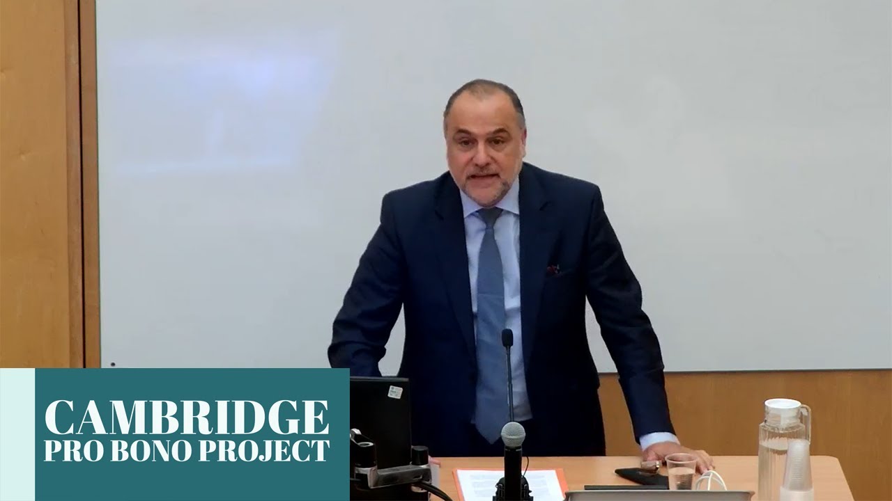 Экологическое право и изменение климата: ежегодная лекция проекта Cambridge Pro Bono 2025 г.
