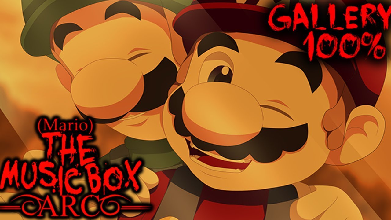 SPECIAL: MARIO THE MUSIC BOX -ARC- 100% GALLERY [Super Mario Horror Game]