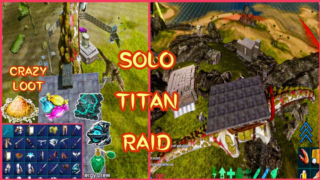 Solo Titan Raid 🔥 Op Tek Loot