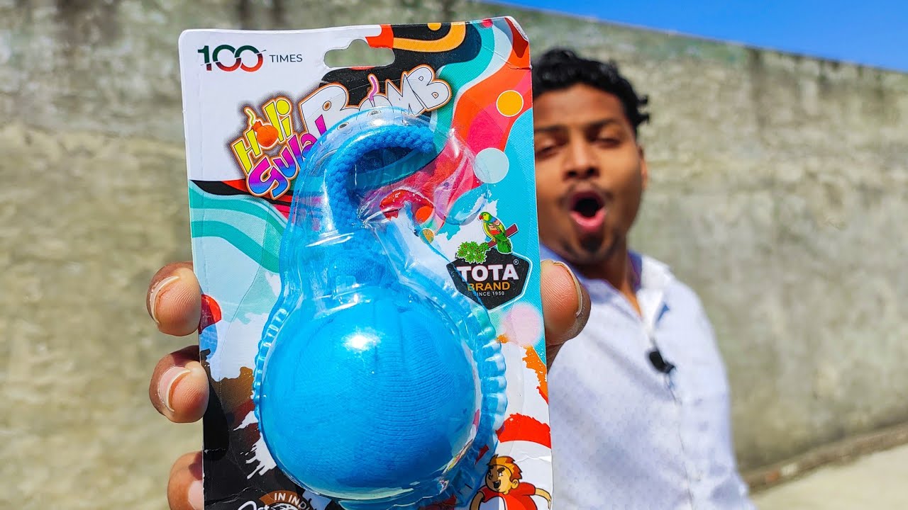 Holi Gulal Bomb - Unique Holi Gadget 2024 || Tota Holi Special bomb