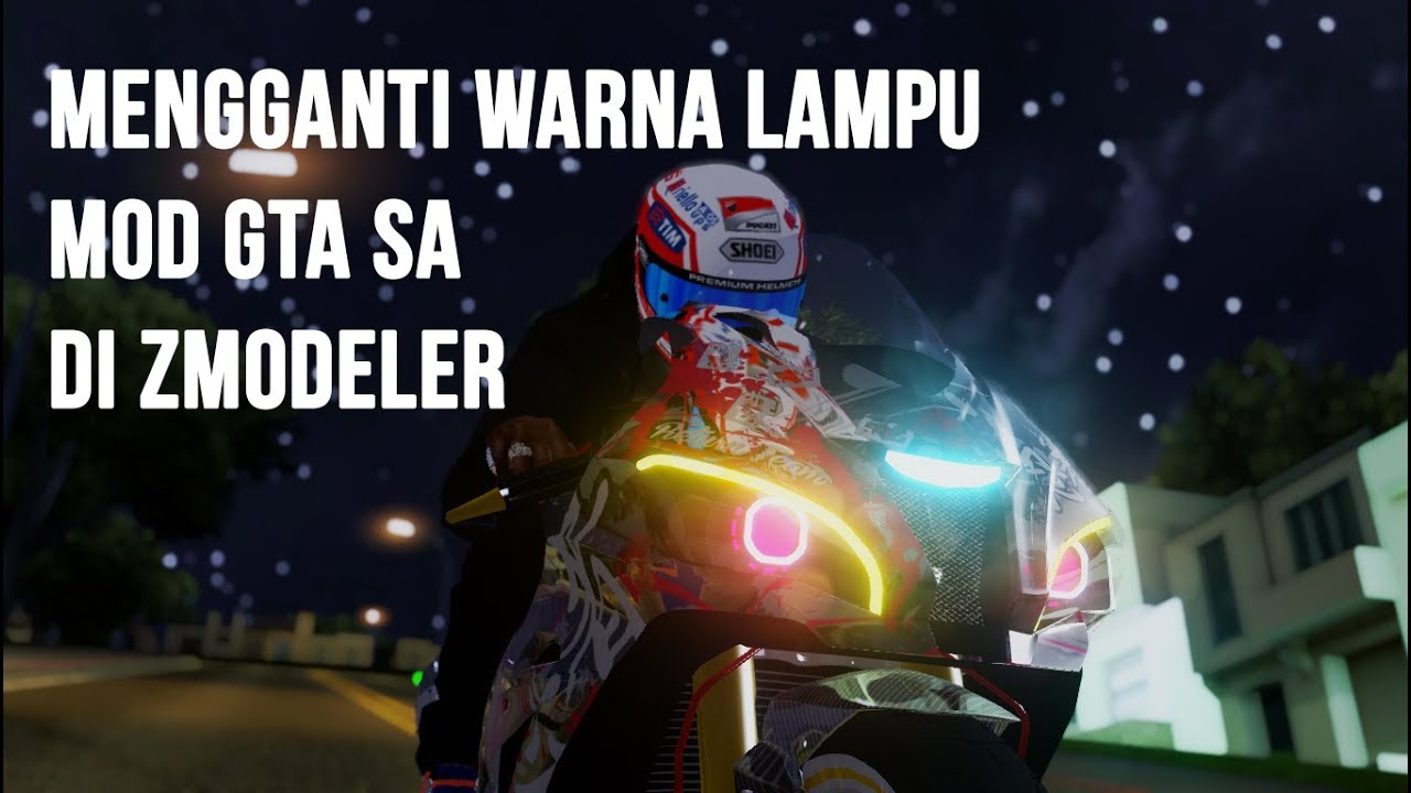[MODDING TIME] tutorial merubah warna lampu di mod GTA SA dengan ZMODELER