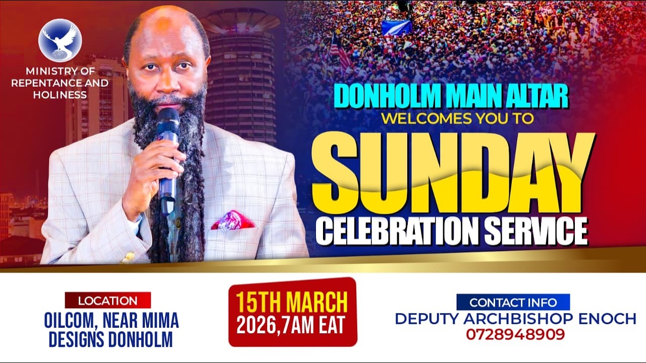 DONHOLM ALTAR SUNDAY SERVICE - 15TH MARCH 2026