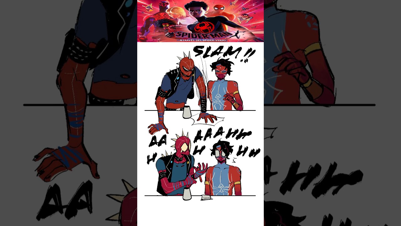 SPIDER PUNK Y PAVIRT - SPIDERMAN ACROSS SPIDER VERSE COMICS