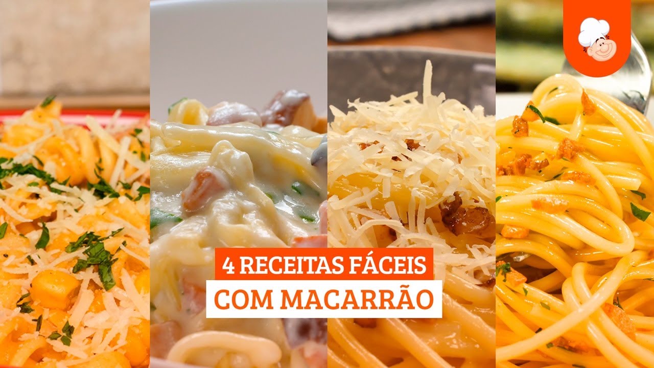 Receitas fáceis com macarrão — Receitas TudoGostoso