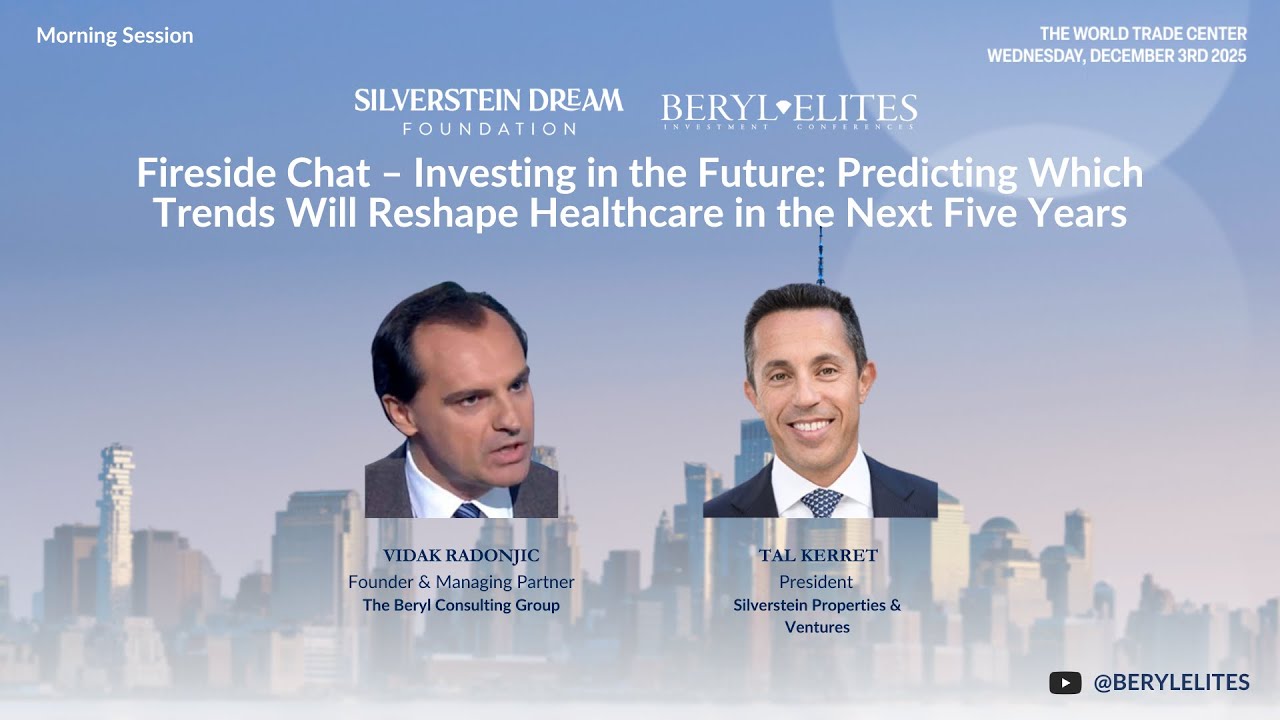 FIRESIDE CHAT: 𝐓𝐚𝐥 𝐊𝐞𝐫𝐫𝐞𝐭, 𝐒𝐢𝐥𝐯𝐞𝐫𝐬𝐭𝐞𝐢𝐧 𝐏𝐫𝐨𝐩𝐞𝐫𝐭𝐢𝐞𝐬 𝐚𝐧𝐝 𝐕𝐢𝐝𝐚𝐤 𝐑𝐚𝐝𝐨𝐧𝐣𝐢𝐜, 𝐓𝐡𝐞 𝐁𝐞𝐫𝐲𝐥 𝐂𝐨𝐧𝐬𝐮𝐥𝐭𝐢𝐧𝐠 𝐆𝐫𝐨𝐮𝐩