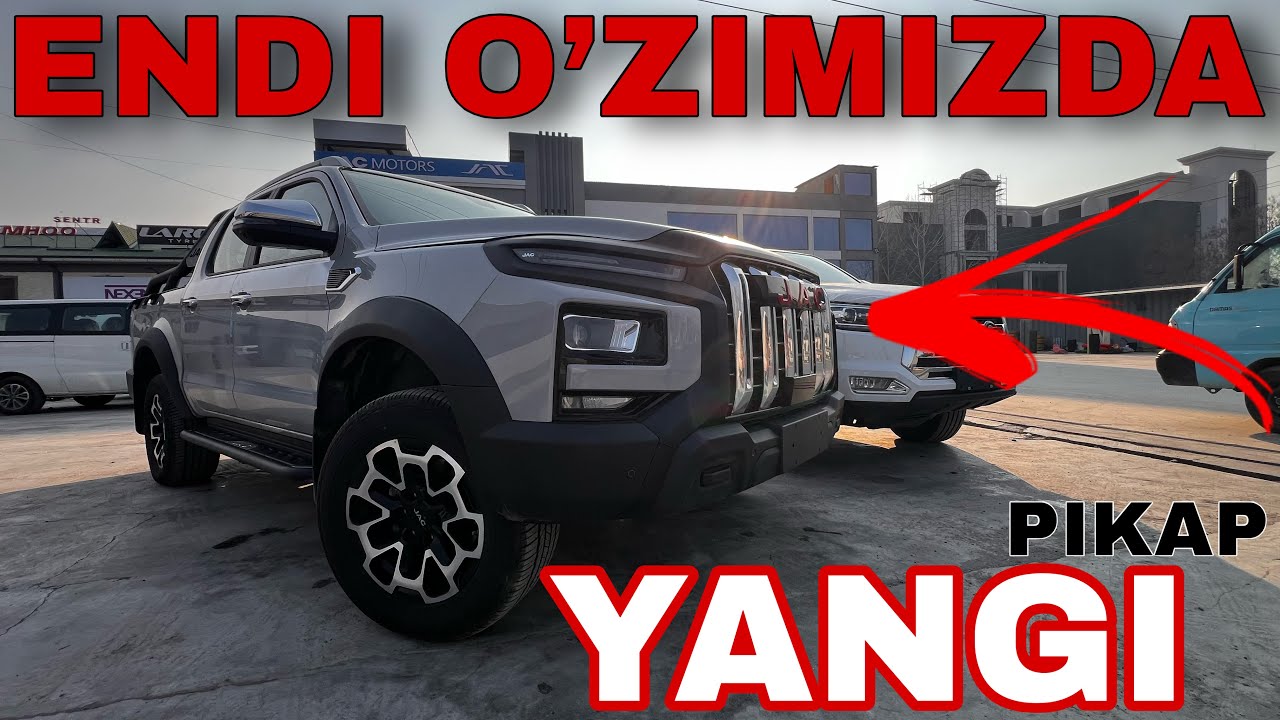 O’ZIMIZDA ISHLAB CHIQARILYATKAN YANGI PIKAP 