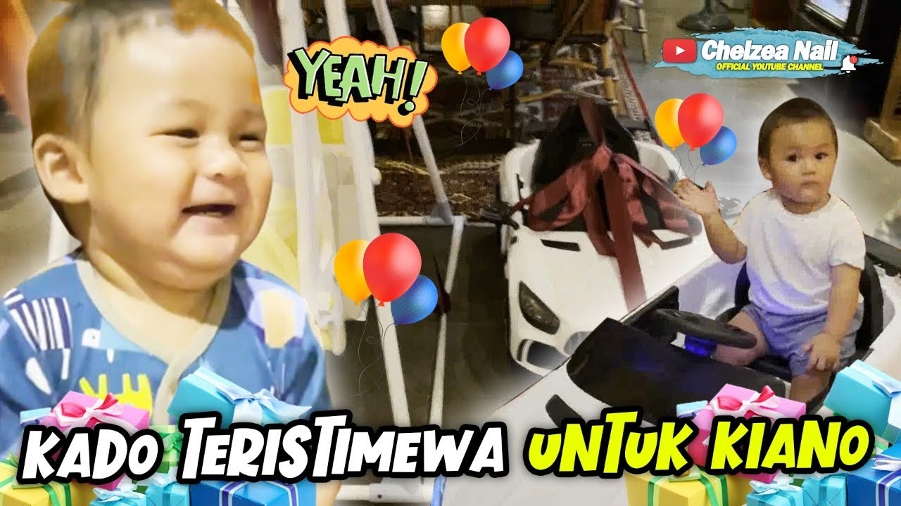 KIANO DAPAT KADO SPECIAL DARI OMA OPA, UNCE NAIL AUNTY SEA DAN AUNTY MIZHEEL, KAK PAULA TERHARU !!!