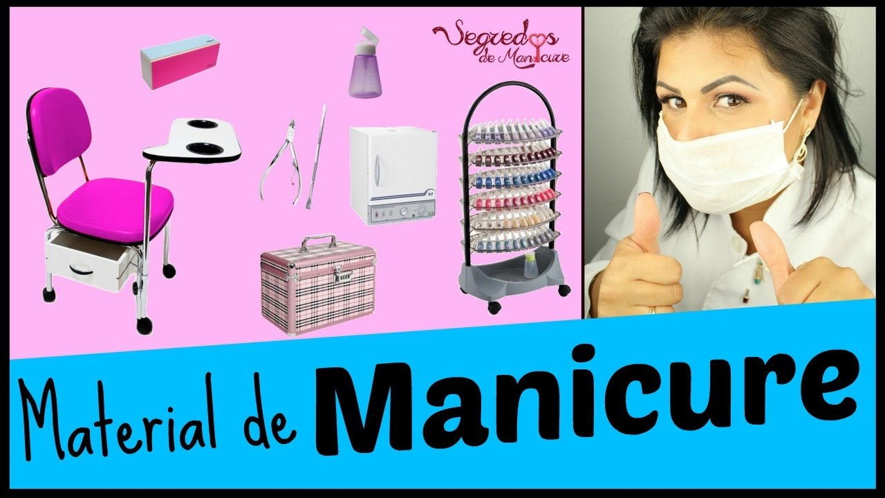 Material de Manicure! Segredos de Manicure......