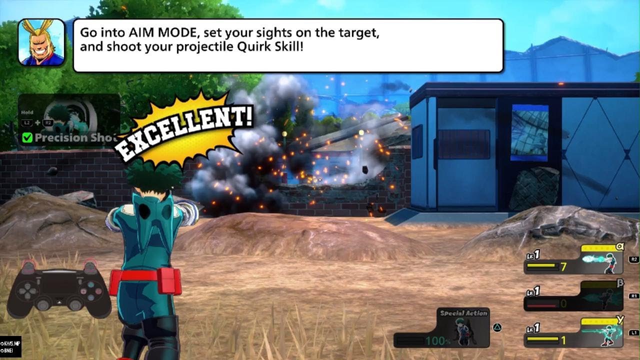 NEW MY HERO ULTRA RUMBLE TRAINING FULL TUTORIAL GAMEPLAY PS5
