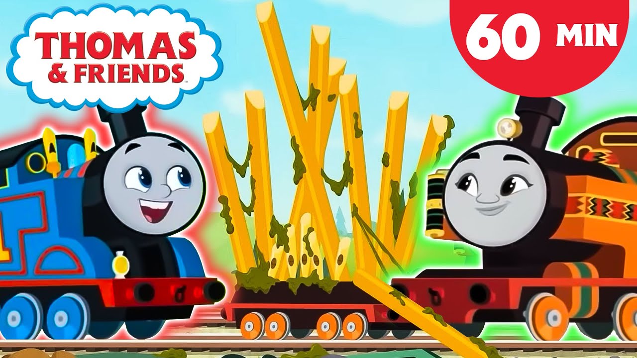 😀🚂 All Aboard for New Adventures! | Thomas & Friends: All Engines GO! | Kids Cartoon | 60 Minutes