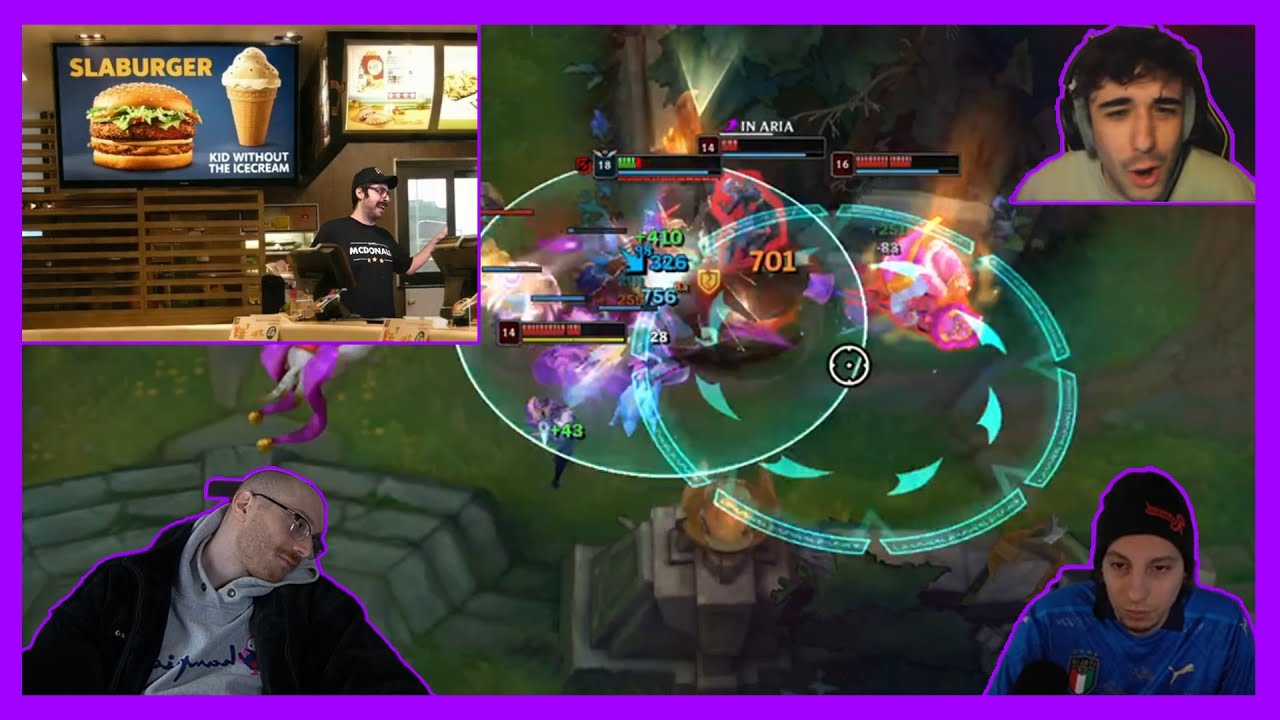 IL GISTER TROVA UN NUOVO LAVORO 🍟 HOMYATOL SU LOL 😱 - Best of CLIP DELLA SETTIMANA LOL Italia #63