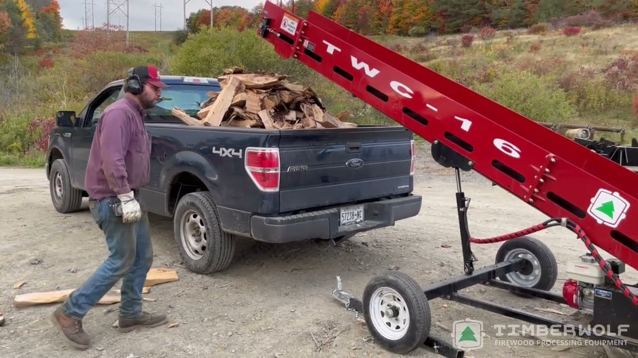 2022 Alpha 6 Log Splitter in Action