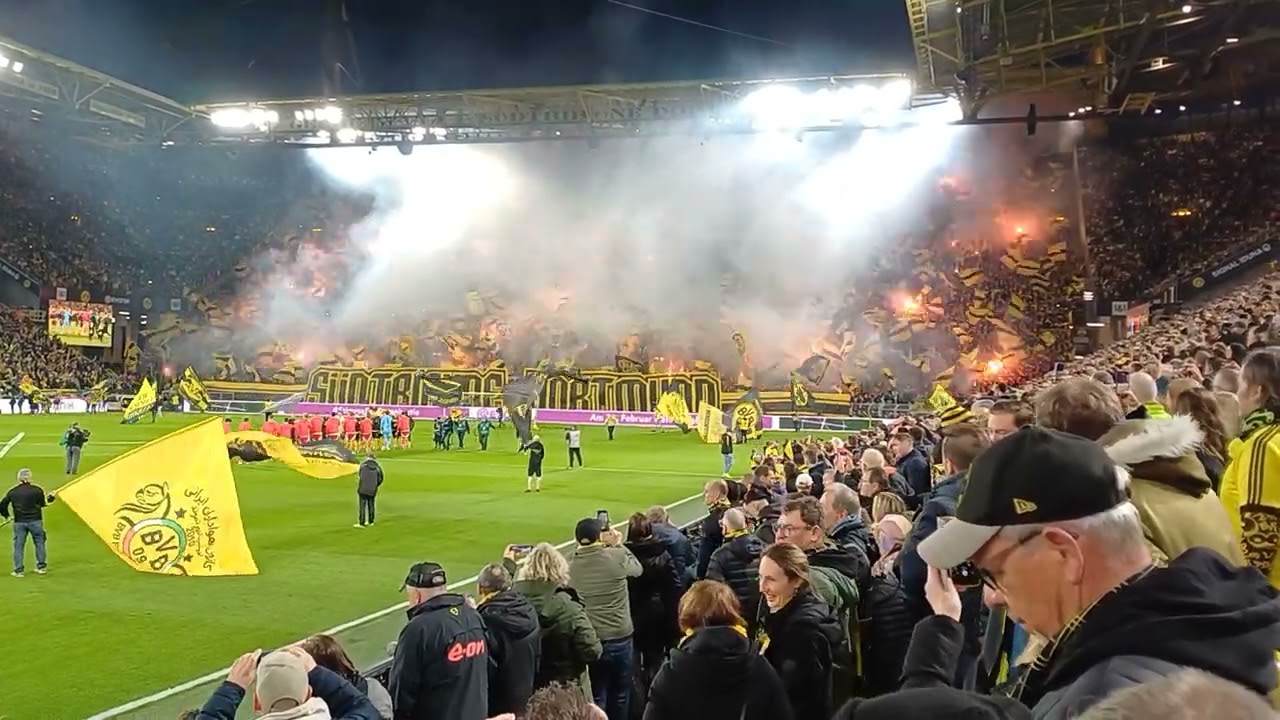 Dortmund - Union Berlin Choreografie (beide) 22.02.2025