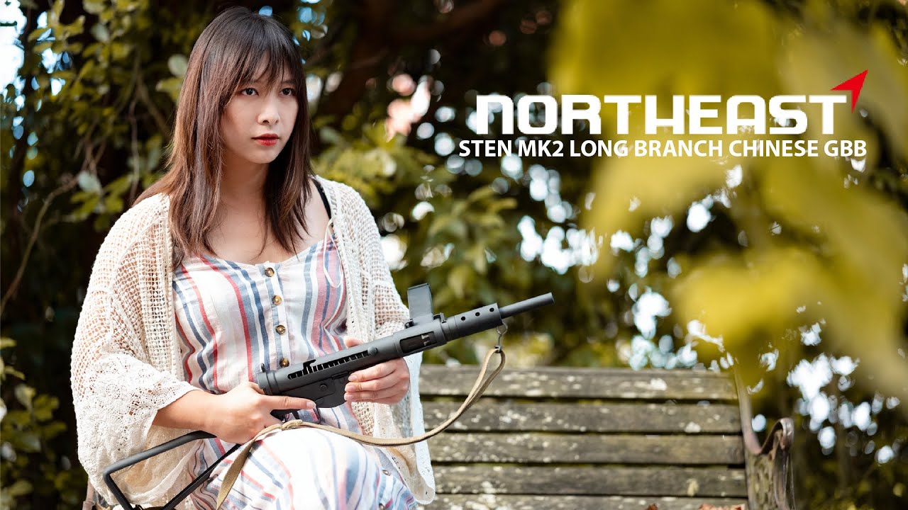 Nonocat Airsoft Review - Northeast Airsoft Sten MK2 Long Branch Chinese Variant Gas Blowback
