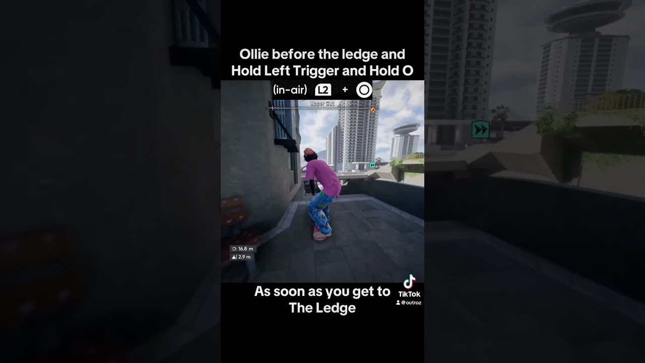 How to Ledge Bounce (no foot air glitch) on Skate 4.. #fyp #skate4 #skate #tutorial #foryoupage