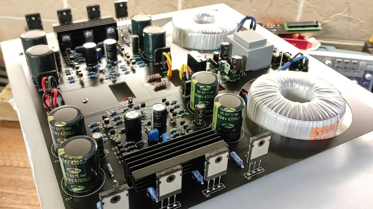 pcb-audio kr300 amplifier krell inspired !!