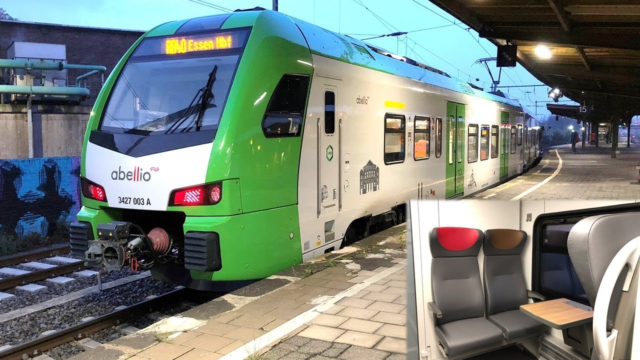 Der neue Flirt 3 XL für die S-Bahn Rhein-Ruhr VRR von Abellio: Vorstellung und Mitfahrt in der RB40