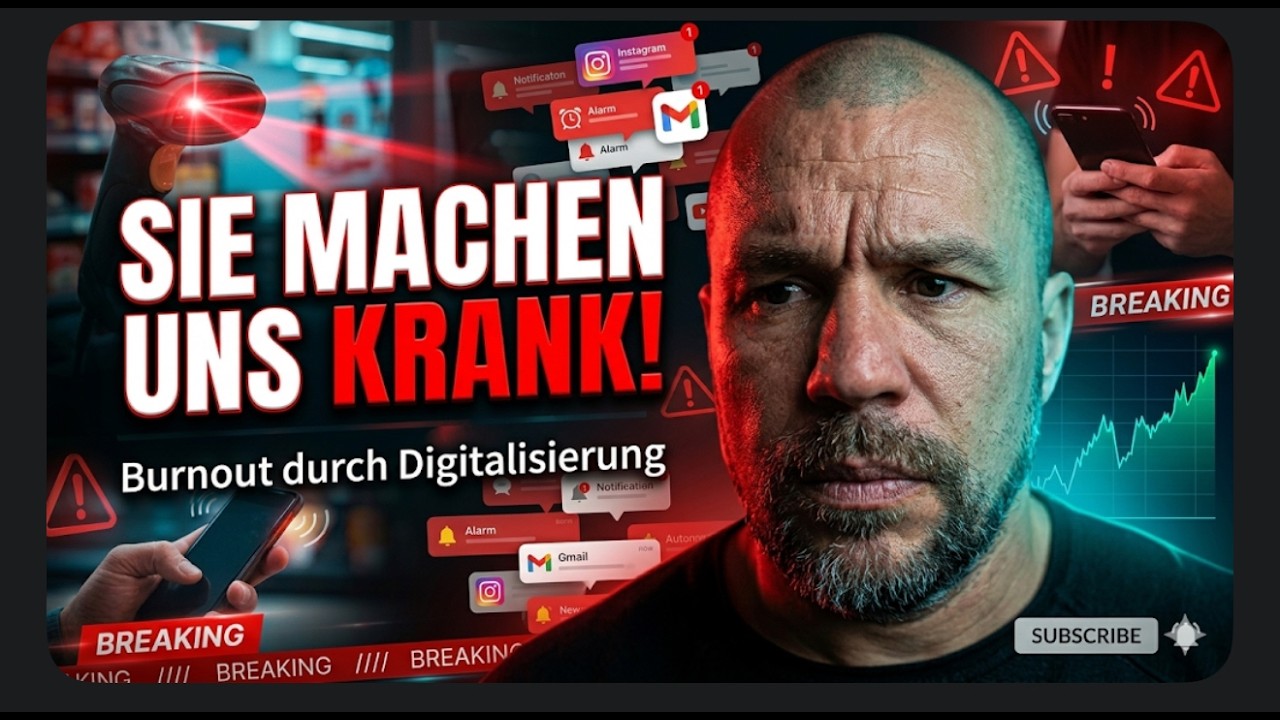 Sie machen und krank! Burnout durch digitale Systeme