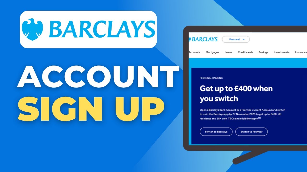 How To Sign Up For Barclays Bank Account