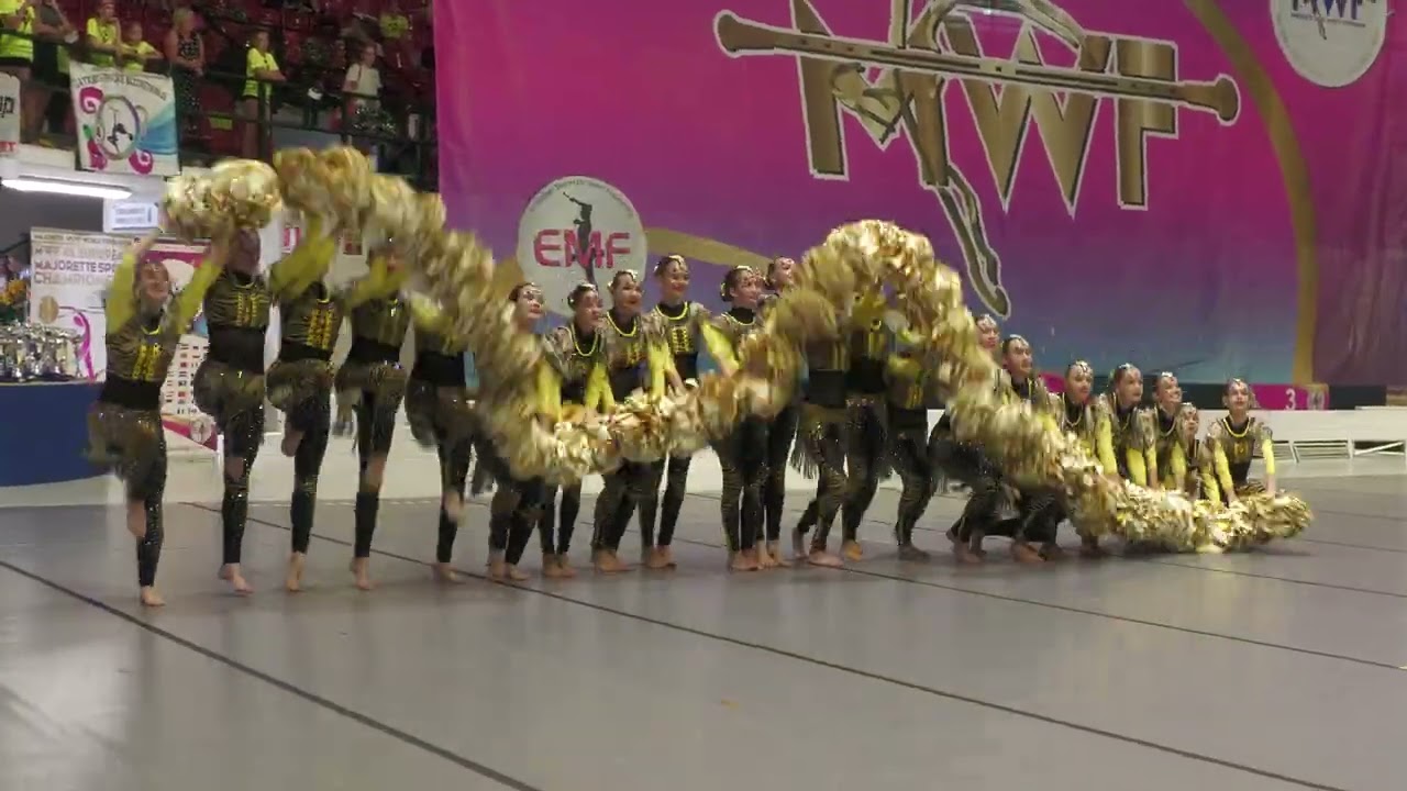 Majorettes* -defile pom -XX European Majorette Championship MWF Monza 2025