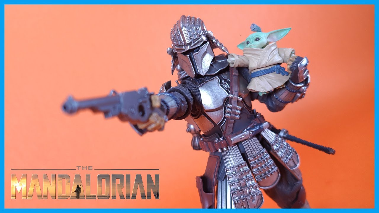 Tamashii Nations Star Wars Meisho Movie Realization BESKAR MANDALORIAN & GROGU Action Figure Review