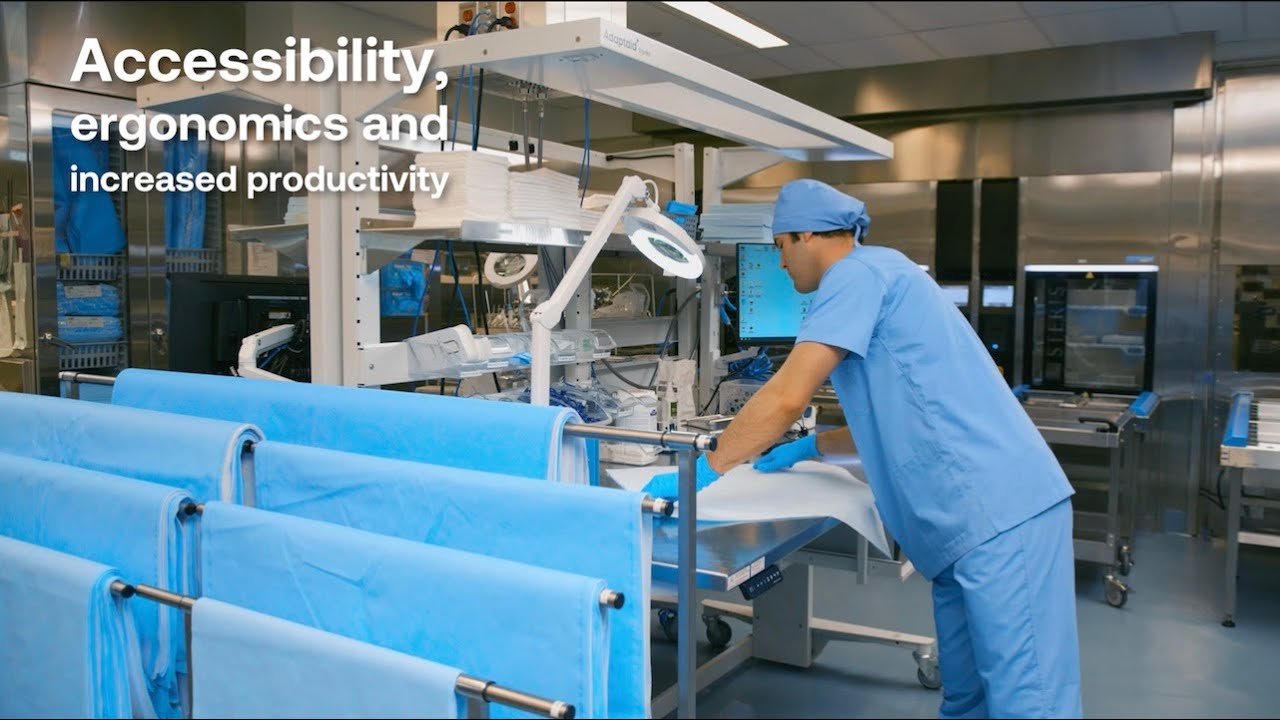 Ergoflex Sterile Wrap Rack
