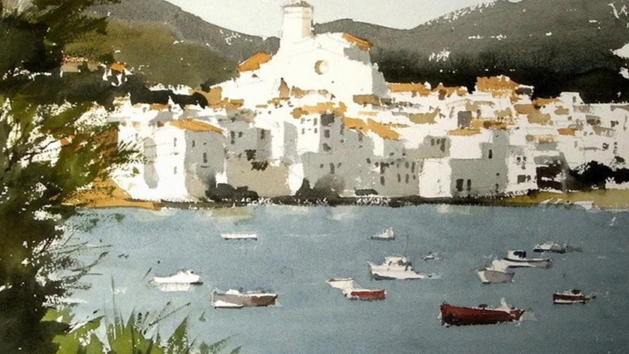 SUN DROPS   Painting -  John Yardley     Music - Michael Dulin