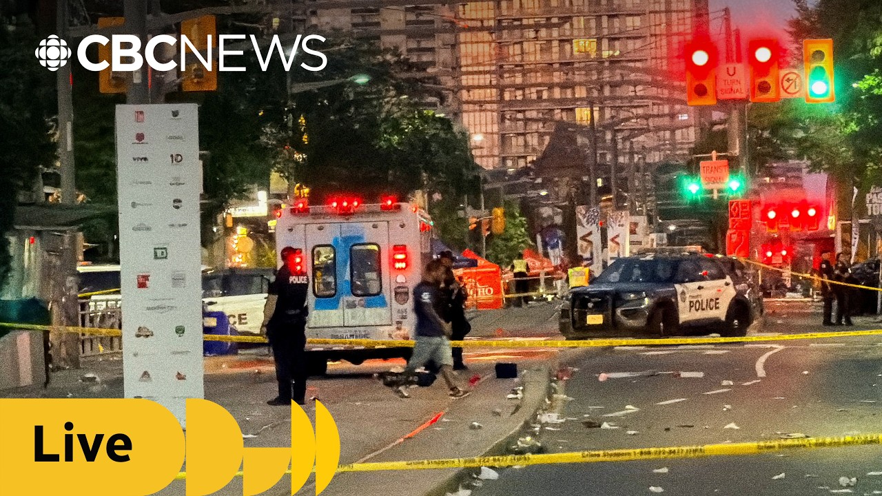 WATCH LIVE | Police speak after 2 killed, multiple injured in shooting at Toronto street festival