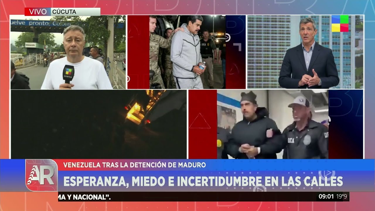 🔴 LA CAÍDA DE MADURO, DÍA 3: "ARRIBA AMÉRICA” DESDE LA FRONTERA CON VENEZUELA