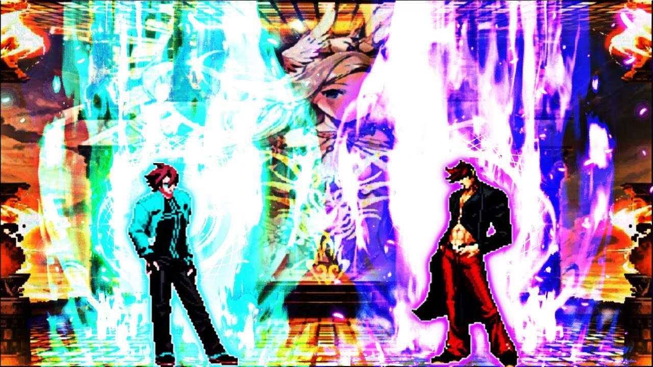 Riot Kyo VS Riot Iori [KOF MUGEN]