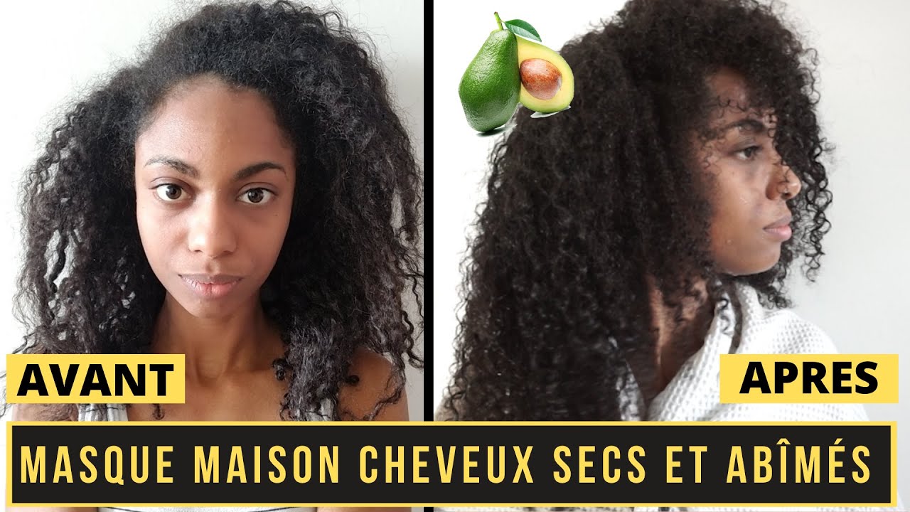 MASQUE MAISON CHEVEUX TRÈS SEC | Recette soin hydratant maison pour cheveux crépus et frisés abîmés
