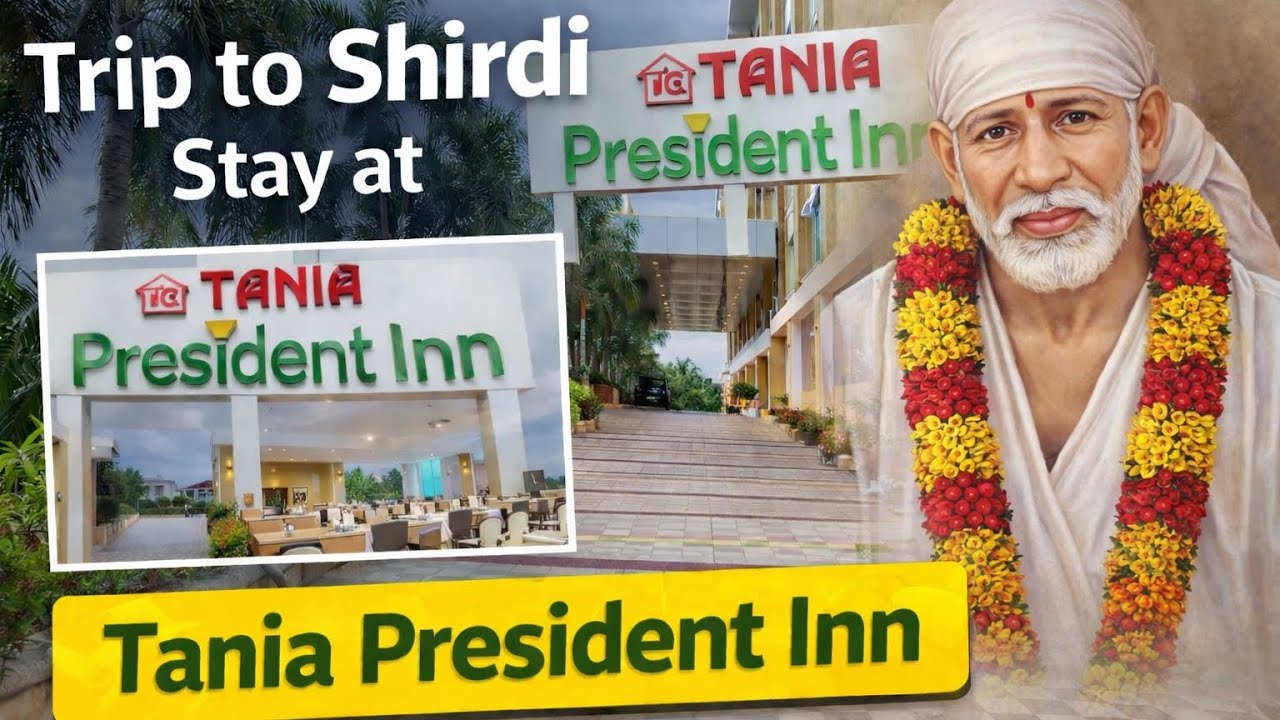 Trip to Shirdi | Stay at Tania President Inn | Shirdi Travel Vlog | Sai Baba Darshan #shirdi