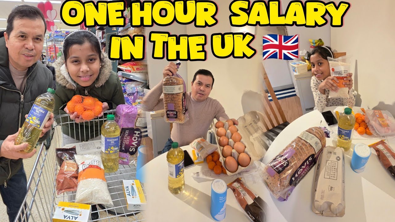 Ganito kadami ang NAPAMILI namin sa ISANG ORAS na trabaho ko sa UK. Bimbo Cornejo Vlogs 