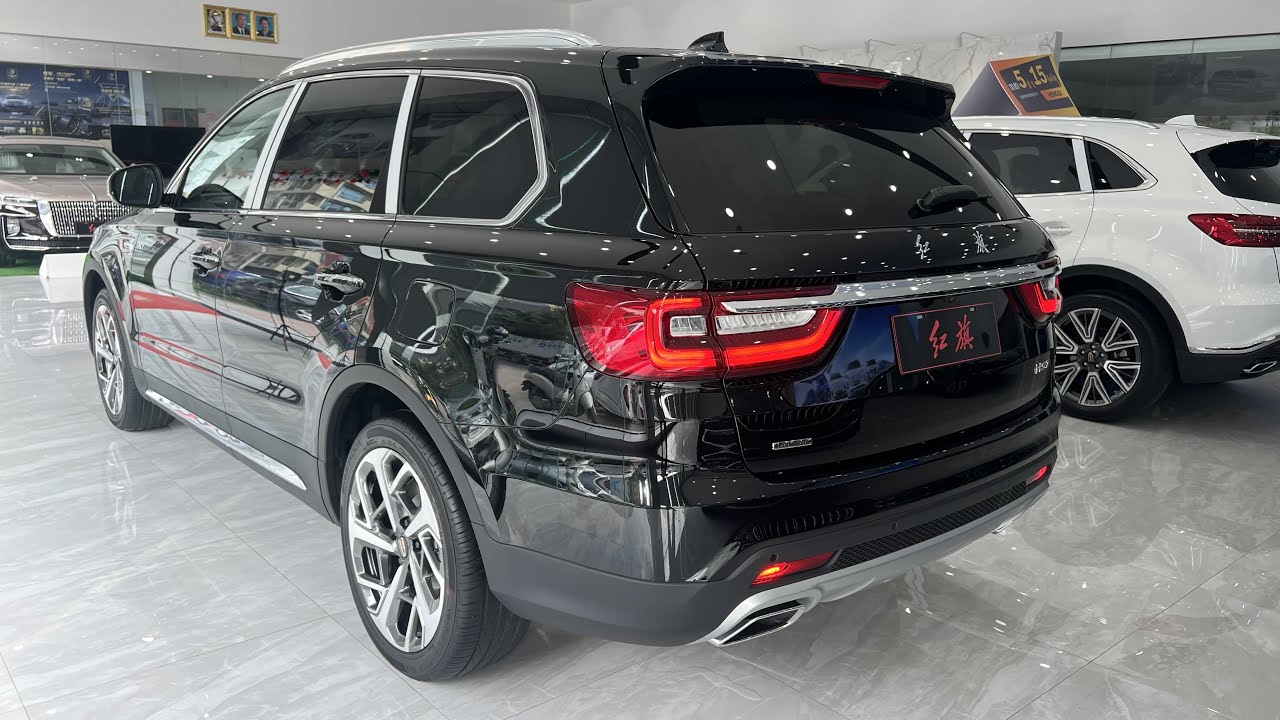 2022 Hongqi HS7 SUV V6.T | Black Color 7Seater  - Exterior and Interior Details