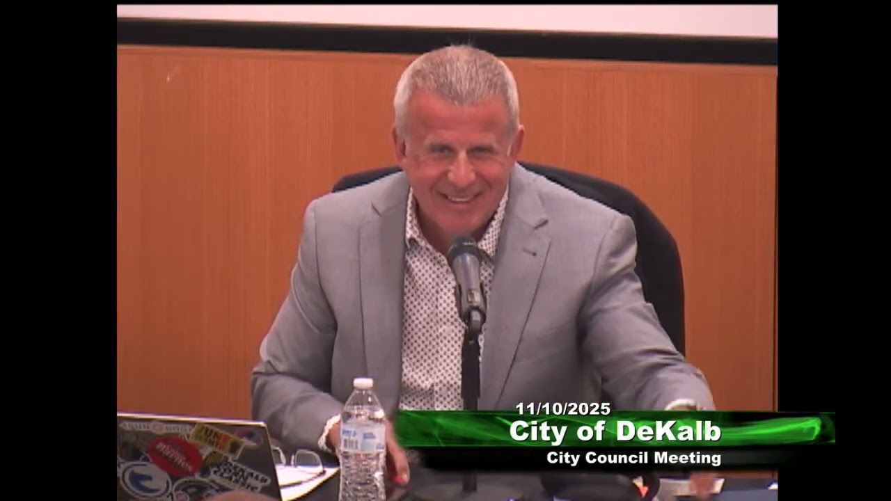 City Council Meeting for November 10th, 2025