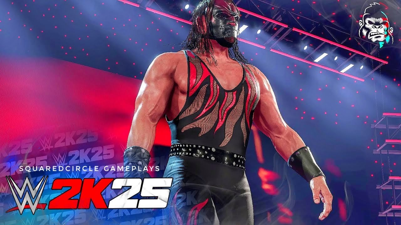 WWE 2K25 Кейн 2001 с темой входа | Новые обновления WWE 2K25
