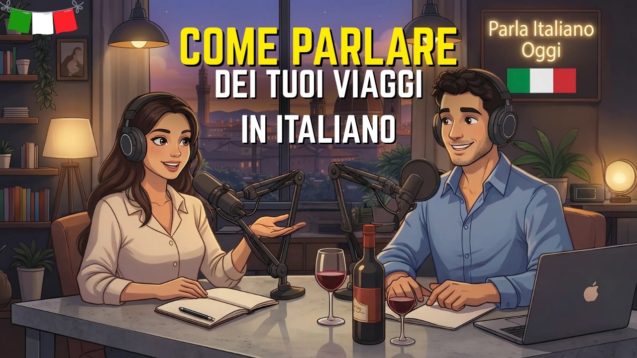 How to Talk About Traveling in Italian | Italian Conversation Practice #italianpodcast