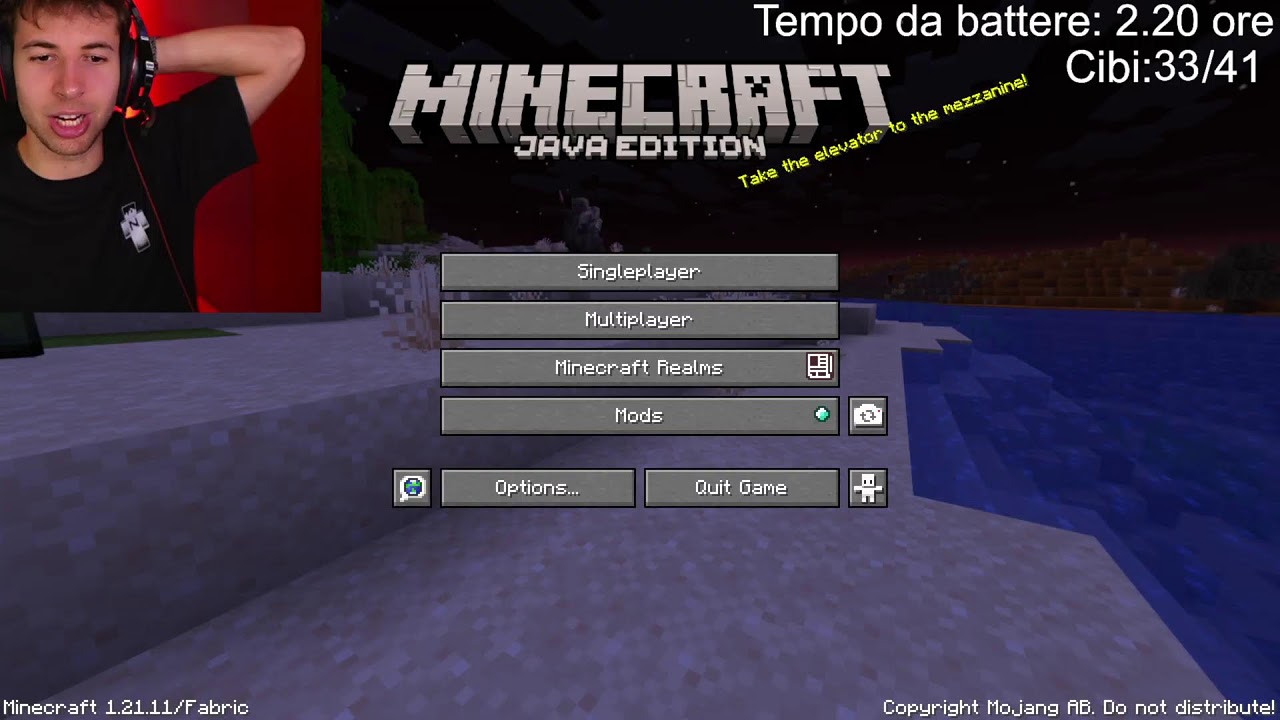🔴Speedrunno Tutti i Cibi di Minecraft!
